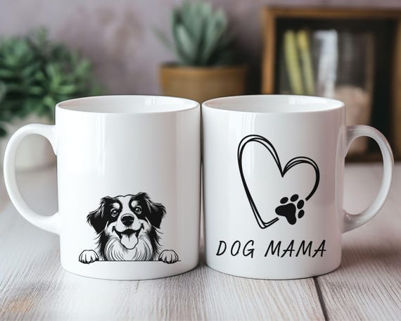 Personalisierte Hundetasse, Tasse für Hundemama / Hundepapa, 30 Rassen zur Auswahl, Geburtstagsgeschenk für Tierliebhaber