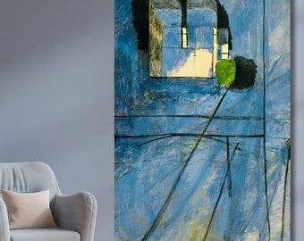 Obraz na płótnie Henri Matisse – widok katedry Notre-Dame, wydruk do nowoczesnej dekoracji ściennej do domu, sypialni, salonu lub biura