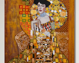 グスタフ・クリムト、黄金の女、黄金の女、アデーレ・ブロッホ