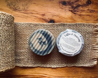 Coffee & Charcoal Tallow Goat's Milk Soap
