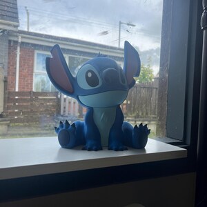 3D Printed Stitch Figurine | Lilo & Stitch Fan Art Collectible | Desk Decor | Disney Gift image 16