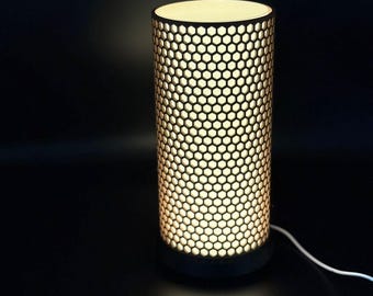 Honeycomb Bedside Lamp, Modern Night Lighting