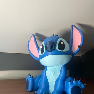 3D Printed Stitch Figurine | Lilo & Stitch Fan Art Collectible | Desk Decor | Disney Gift image 14