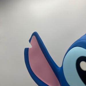 3D Printed Stitch Figurine | Lilo & Stitch Fan Art Collectible | Desk Decor | Disney Gift image 7