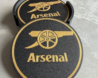 Arsenal Coaster Celebration | Premier League Celebrations | Gold Limited Edition