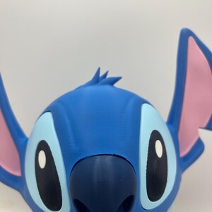 3D Printed Stitch Figurine | Lilo & Stitch Fan Art Collectible | Desk Decor | Disney Gift image 5