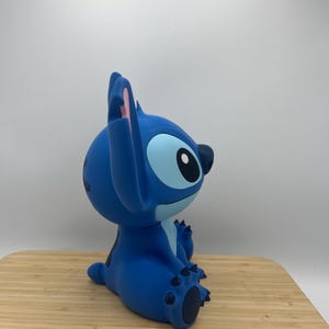 3D Printed Stitch Figurine | Lilo & Stitch Fan Art Collectible | Desk Decor | Disney Gift image 3