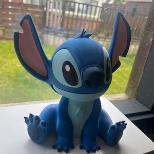 3D Printed Stitch Figurine | Lilo & Stitch Fan Art Collectible | Desk Decor | Disney Gift image 17