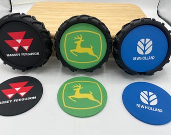 Tractor coasters | 3D Printed