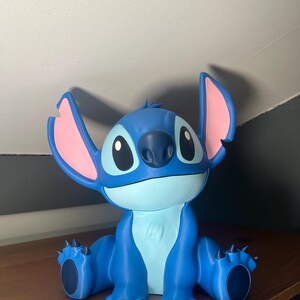 3D Printed Stitch Figurine | Lilo & Stitch Fan Art Collectible | Desk Decor | Disney Gift image 15