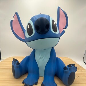 3D Printed Stitch Figurine | Lilo & Stitch Fan Art Collectible | Desk Decor | Disney Gift image 11