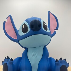3D Printed Stitch Figurine | Lilo & Stitch Fan Art Collectible | Desk Decor | Disney Gift image 10