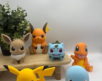 3D Printed Pokémon Figure | Fan Art Desk Decor | Gift for Kids & Fans