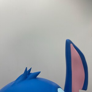 3D Printed Stitch Figurine | Lilo & Stitch Fan Art Collectible | Desk Decor | Disney Gift image 8