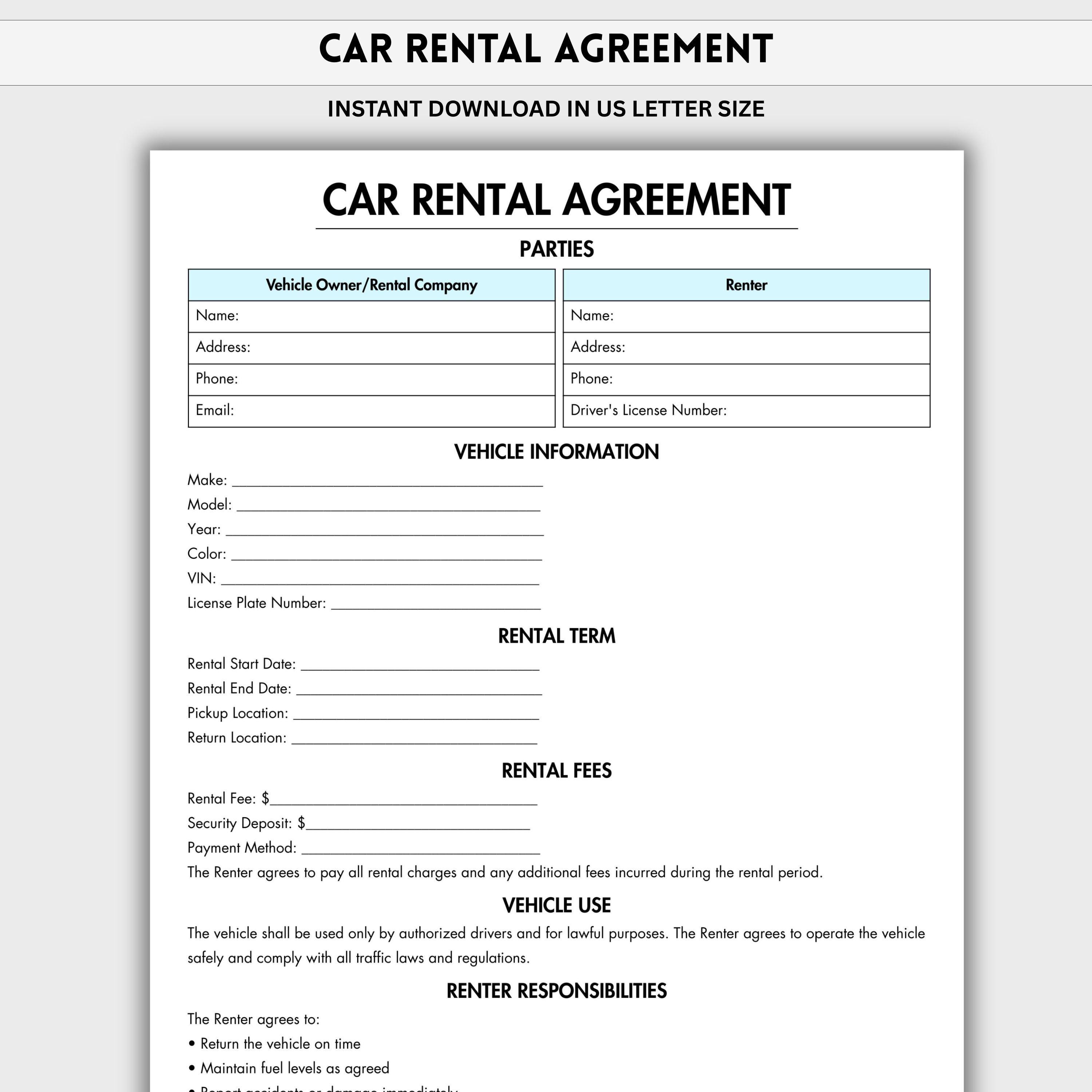 Car rental agreement, vehicle rentals, vehicle contract, car contract, car lease, rental car agreement, car lease contract,rental contract