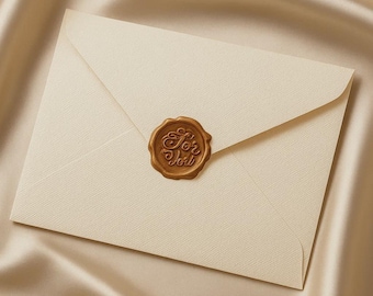 Weisse Einladungs Umschläge mit Wachs Siegel, Briefpapier-Set für Hochzeiten, Brautpartys, Jubiläen
