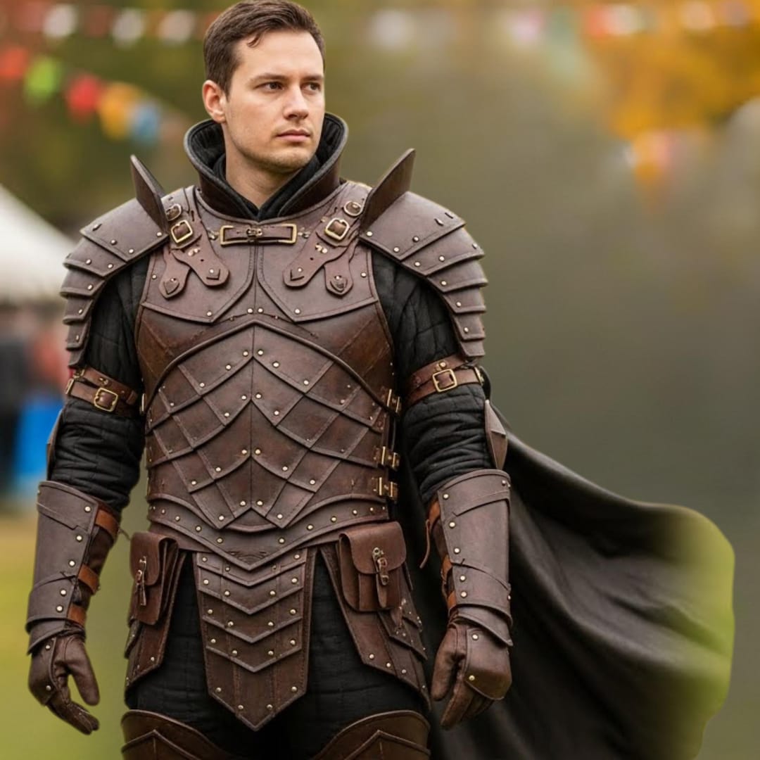 Handcrafted Leather Battle Armor – LARP & Cosplay Ready - Etsy