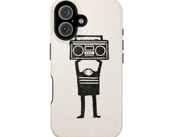 Say Anything - Movie Reference Valentines day Boombox Vintage Phone Case | Magnetic Impact-Resistant Case