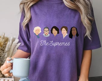 Feminist Supreme Court Justices Tee, Empowering Women T-Shirt