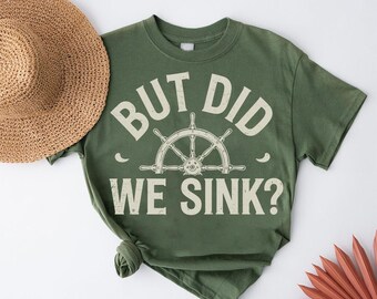 でも沈没したの？Tシャツ：面白いボートTシャツ、湖畔生活ファッション