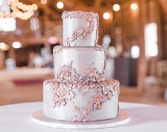 Sparkling 4 Row Cake Ribbons REAL rhinestone Chain Trims Diamond Cake –  Yacanna