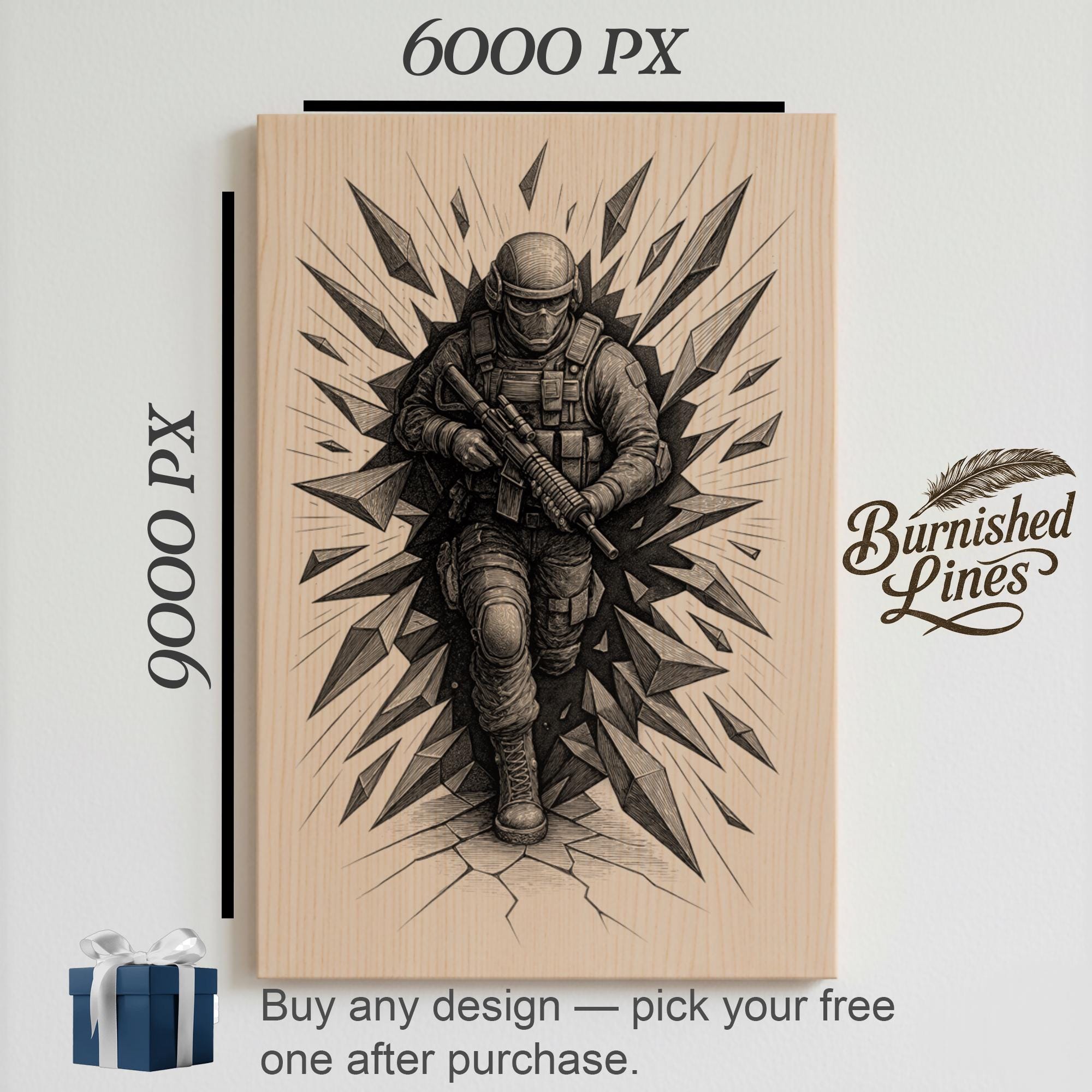 Tactical Soldier PNG | Laser Engraving, Pyrography Pattern (digital ...
