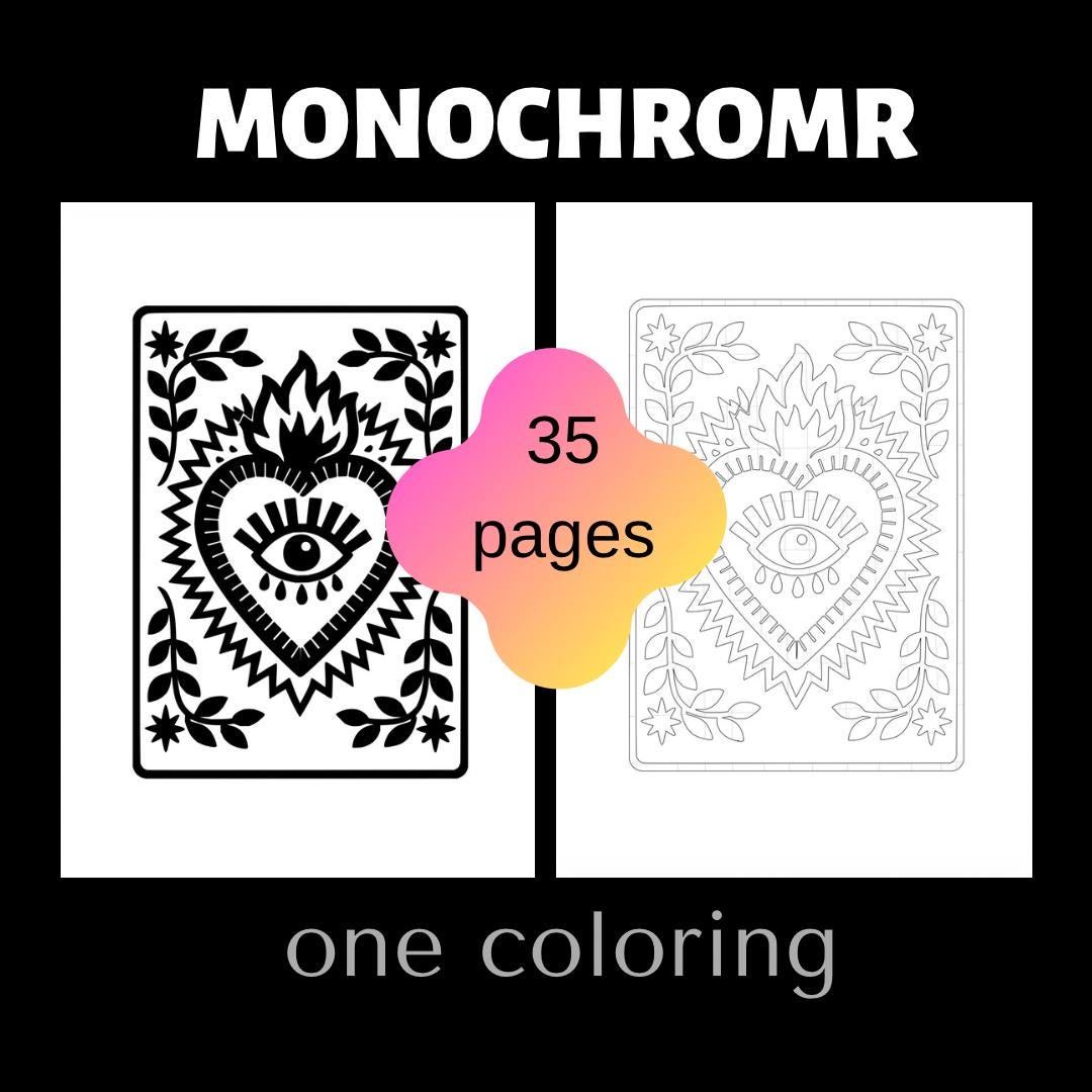 Evil Eye Coloring Book | 35 Monochrome Spiritual Designs (PDF Download ...