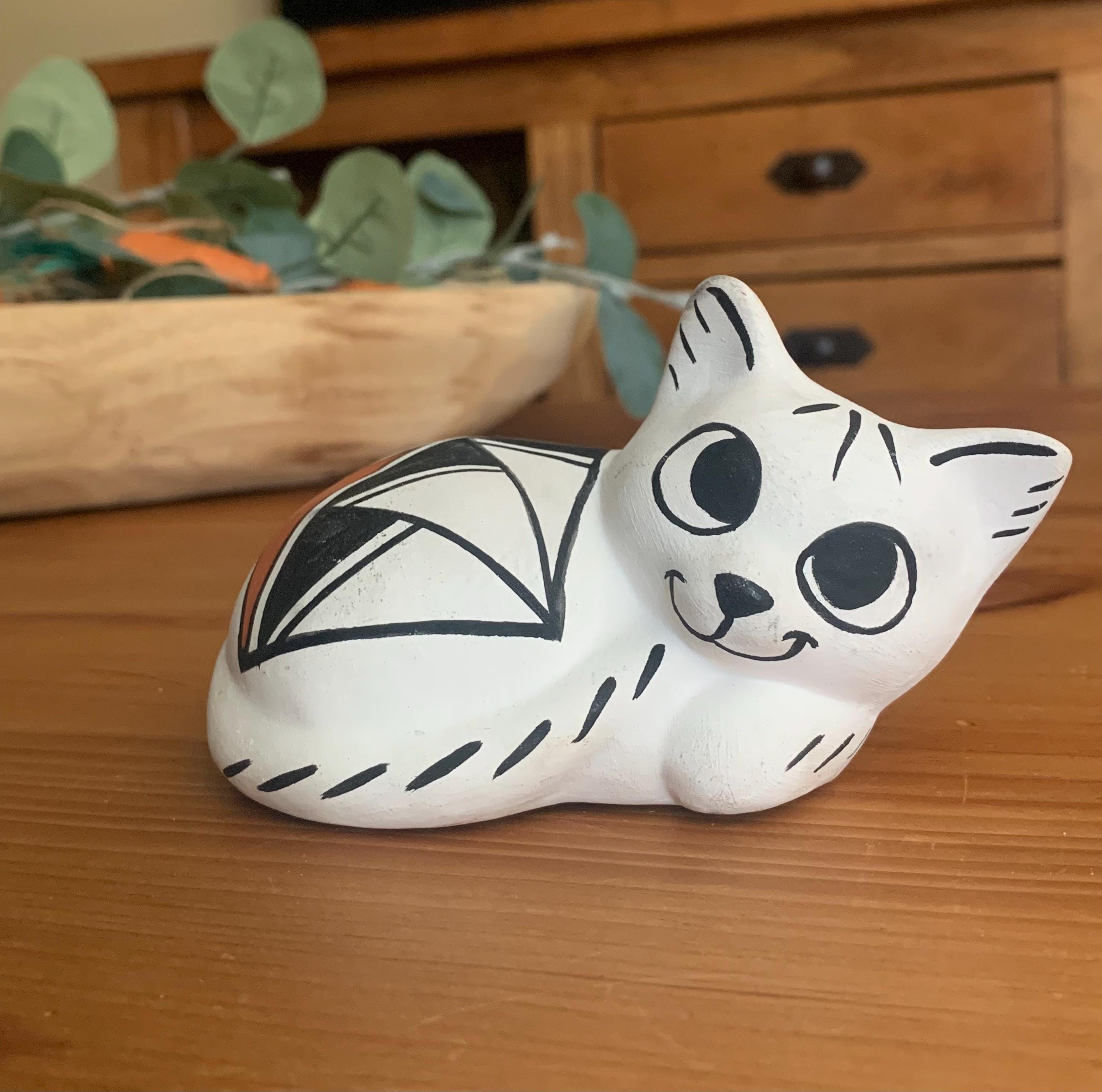 Acoma Pottery Cat - Etsy