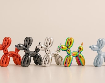 Ballonhund-Skulptur – Moderne Hochglanzdekoration