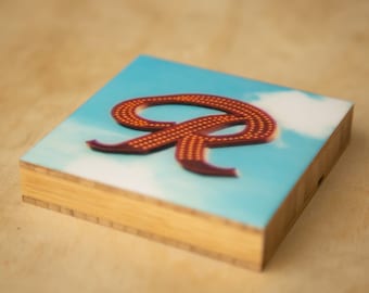 Floating R from the Old Rainier Brewery Building