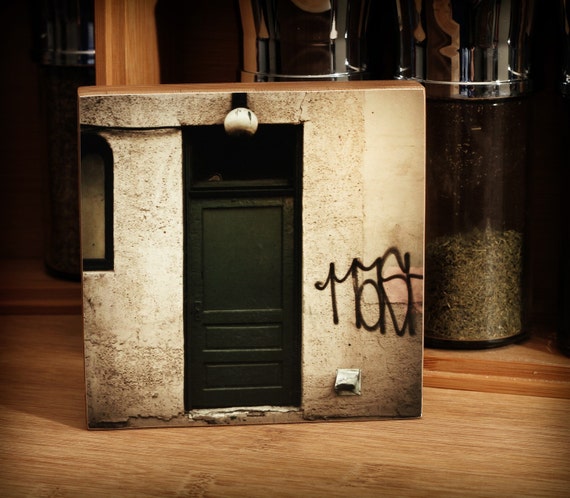 Bamboo Block, Graffiti, Wandkunst, Bambus, ko, urban, Holz, Mann,  Sprhfarbe, schwarz wei, Tr, Druck, Fotografie, Gasse, NW, Wohnen -  Etsy.de