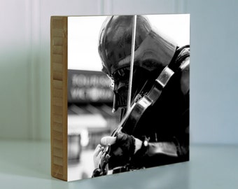 Darth Vader, print, violin, street performer, canada, wall art, print, Star Wars