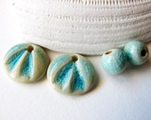 Sea Fans & Beads Sparkling Turquoise Blue