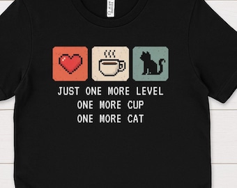 Funny Cat T-Shirt | Cat Gamer Shirt | Cozy Gaming Tee | AFKittens Minimalist Bella Canvas Unisex T-Shirt
