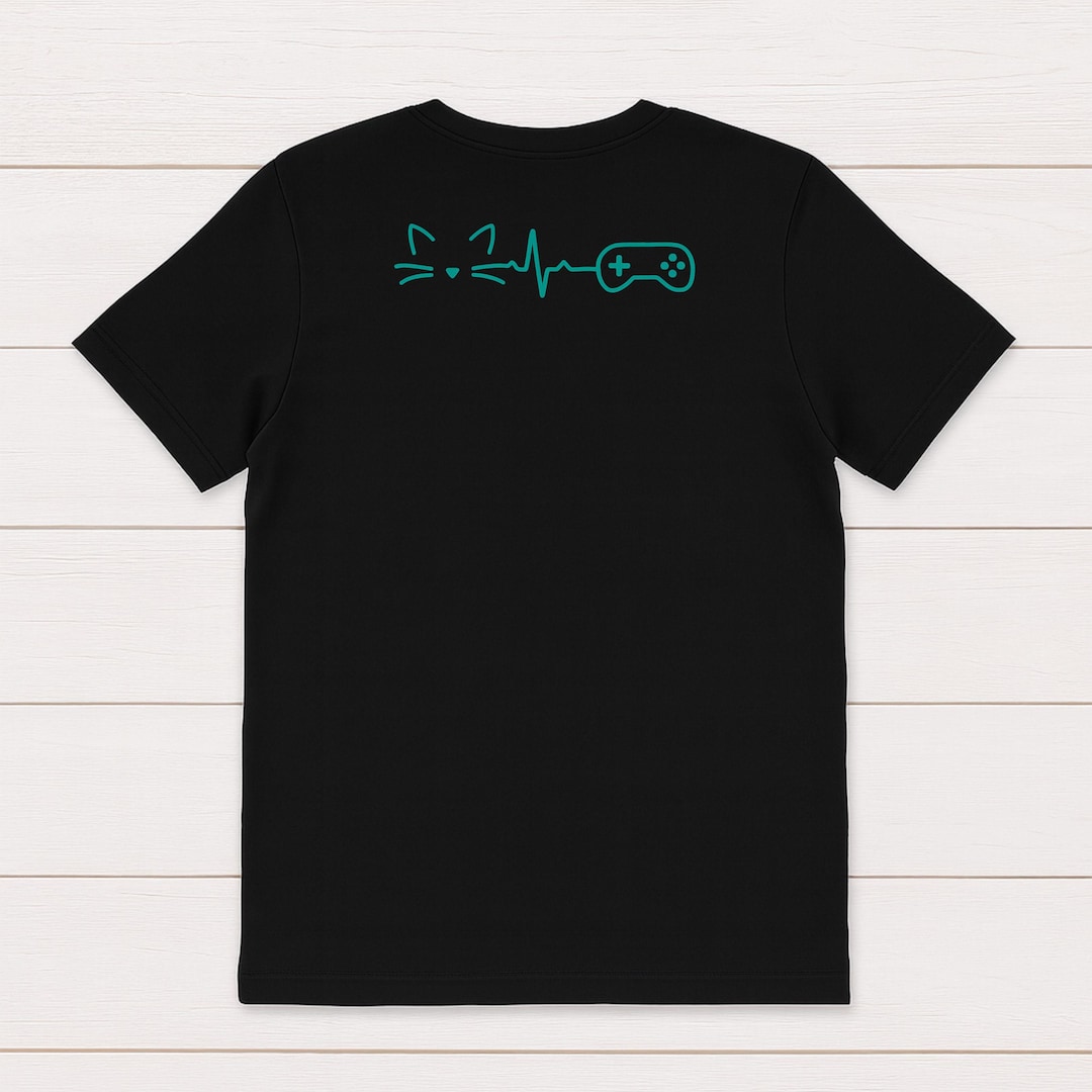 Currently AFK Front & Back | Cat Gamer Shirt | Cozy Gaming Tee ...