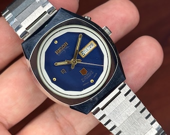 ricoh watch automatic day/date men’s wrist watch