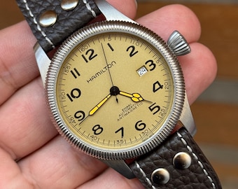 Hamilton khaki automatic antimagnetic gents swiss watch h605150 ref0045