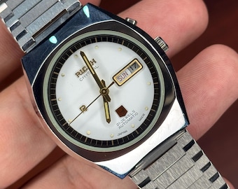 ricoh watch automatic day/date men’s wrist watch