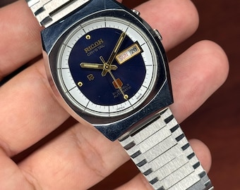 ricoh watch automatic day/date men’s wrist watch