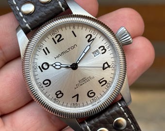 Hamilton khaki automatic antimagnetic gents swiss watch h605150 ref0045