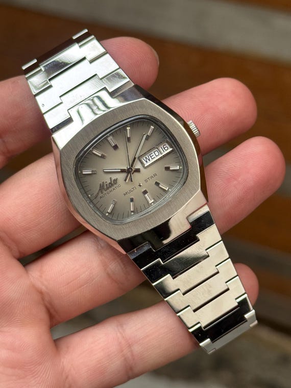 Mido Multistar automatic day/date men’s wrist wat… - image 2