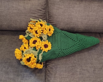 Sunflower Bouquet Afghan