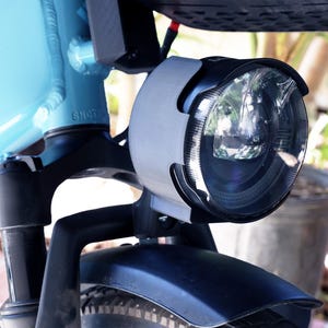LECTRIC XP Head Light Heavy Duty holder - Drooping/Breakage Fix - Adjustable Ange Elite Headlight Mounting Bracket for XP4, XP3, XP2 Lectric