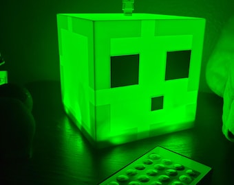 Creeper Style Led Lamp with remote, Toddler or play room, Night Light, Home Décor