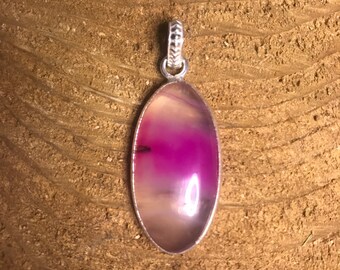Agate gemstone crystal pendant necklace with healing properties fatigue CFS ME meditation visualisation