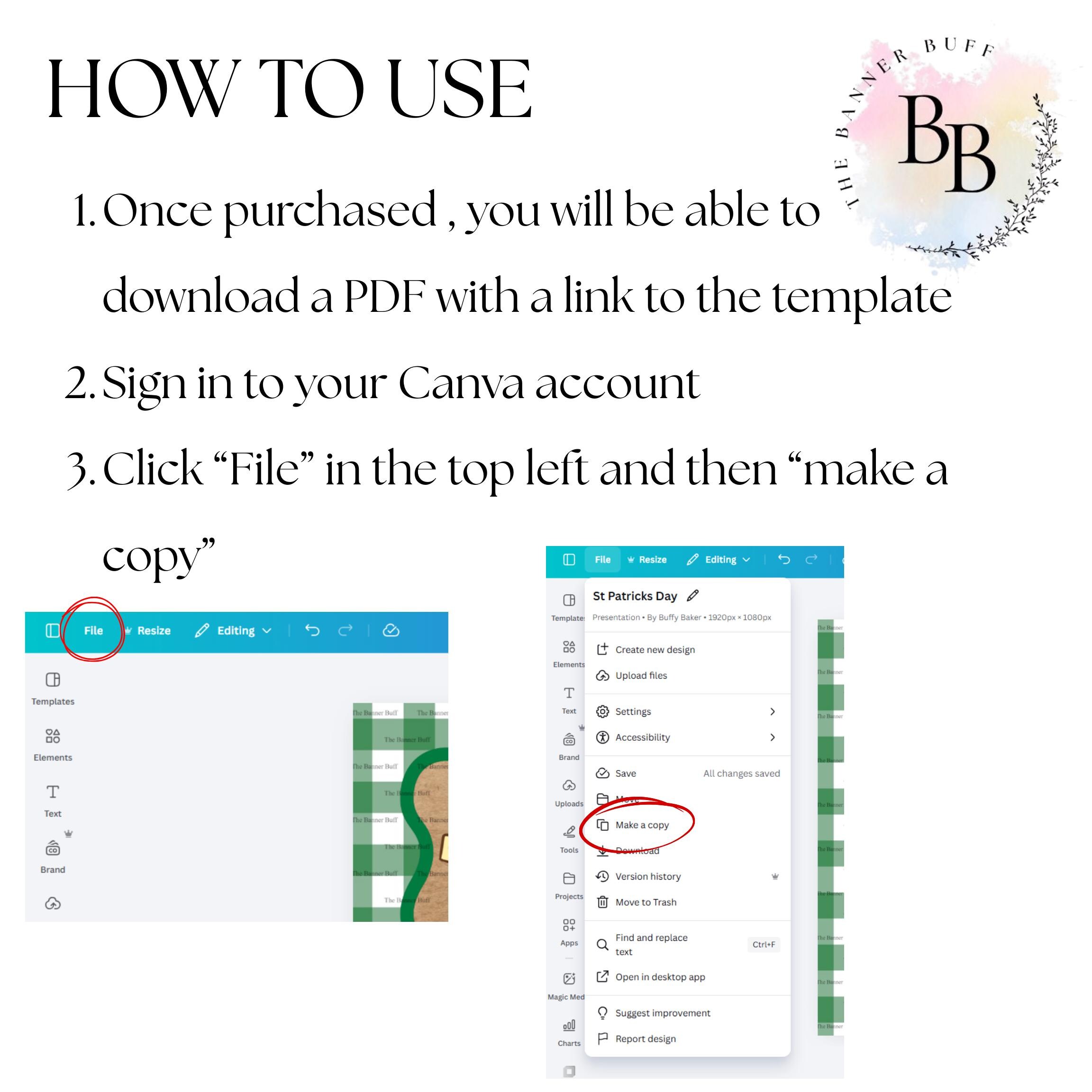 Golden Rules Header Classroom Golden Rule Banner Template - Editable Canva Link - Etsy