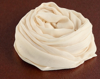 Unisex Lightweight Scarf – Minimalist Shawl for Men & Women, Fashion Accessory, Multiple Colors