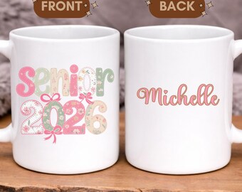 Personalized 2026 Graduation Coffee Mug,Personalized Graduation Gift,graduates 2026,Graduation night gifts, gift family member who graduated