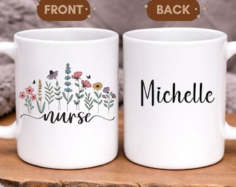 Personalized nurse mug, personalized nurse coffee mug, licensed practical nurse mug, personalized gifts for nurses, gifts for nurses