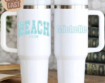 Personalized holiday tumbler, Summer vacation, Bachelorette party, matching tumblers, family vacation, Summer 2026
